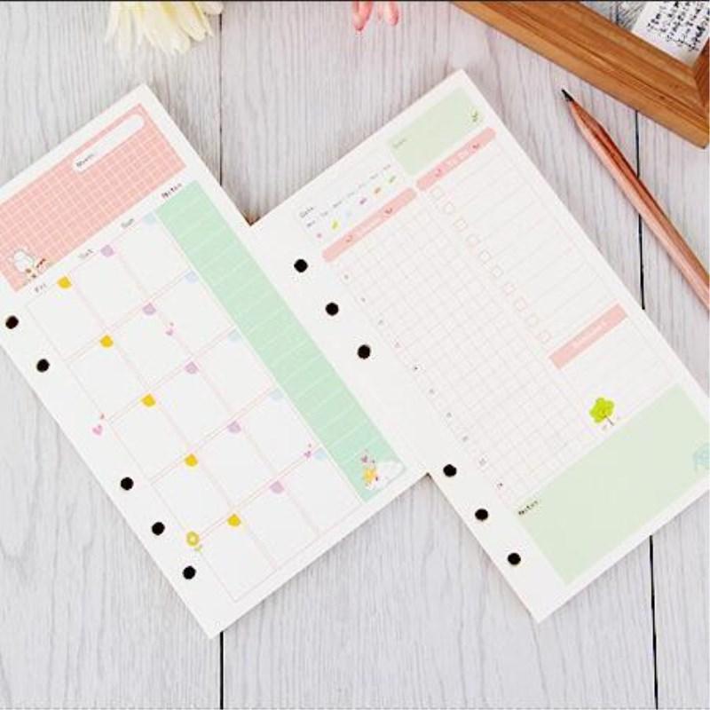 A6 Colorful Ring Binder Paper Day And Weeks Month Diary Refills Spiral Notebook Replace Color Core Loose Leaf Stationery Gift1
A6 Colorful Ring Binder Paper Day And Weeks Month Diary Refills Spiral Notebook Replace Color Core Loose Leaf Stationery Gift1