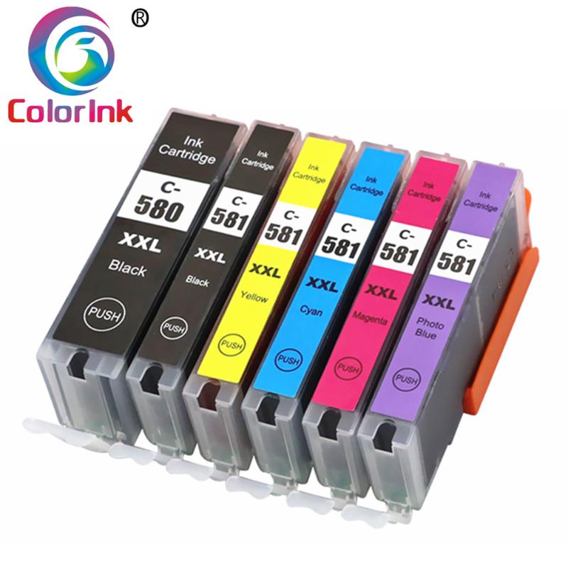 6PK PGI580XXL CLI581XXL 580 580XL ink cartridge for Canon Pixma TS8150 TS8151 TS8152 TS9150 TS9155 Printer 580XXL 581XXL
6PK PGI580XXL CLI581XXL 580 580XL ink cartridge for Canon Pixma TS8150 TS8151 TS8152 TS9150 TS9155 Printer 580XXL 581XXL
