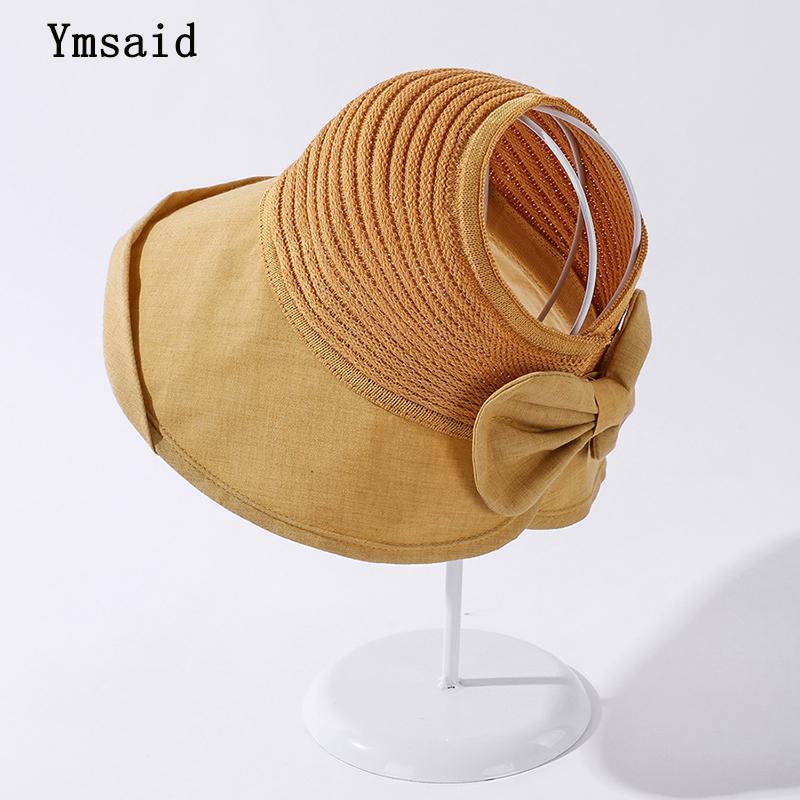 Bucket Hats For Women Spring Summer Hat Sun Protection Fashion All-match Bow Empty top Fisherman Hat Ladies Floppy Sunhat, Khaki
Bucket Hats For Women Spring Summer Hat Sun Protection Fashion All-match Bow Empty top Fisherman Hat Ladies Floppy Sunhat, Khaki