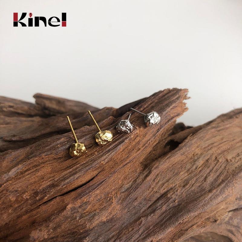 Kinel Irregular Small Stud Earrings Simple Fashion Jewelry Real 925 Sterling Silver Earrings for Women Girl Party Gifts
Kinel Irregular Small Stud Earrings Simple Fashion Jewelry Real 925 Sterling Silver Earrings for Women Girl Party Gifts