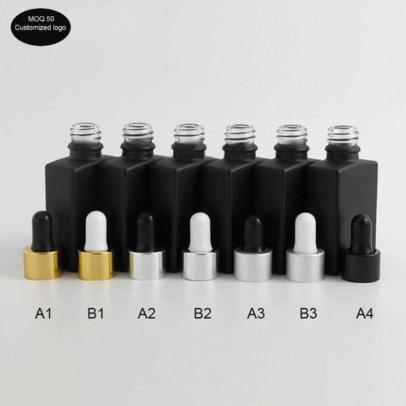 50pcs/lot Frosted square flat black bottle 30ML essential oil bottled glass bottle power distribution aluminum tip dropper1
50pcs/lot Frosted square flat black bottle 30ML essential oil bottled glass bottle power distribution aluminum tip dropper1