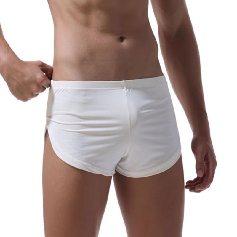 Hot best price Europe size Ice silk health men boxer shorts pants mens arrow boxers shorts comfortable sexy gay mens home, White
Hot best price Europe size Ice silk health men boxer shorts pants mens arrow boxers shorts comfortable sexy gay mens home, White