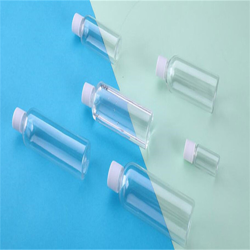 Empty Refillable PET Transparent Plastic Jar Bottles Travel Cosmetic Container with Screw Lid 5ml 10ml 20ml 30ml 50ml 60ml 80ml 100ml 120ml