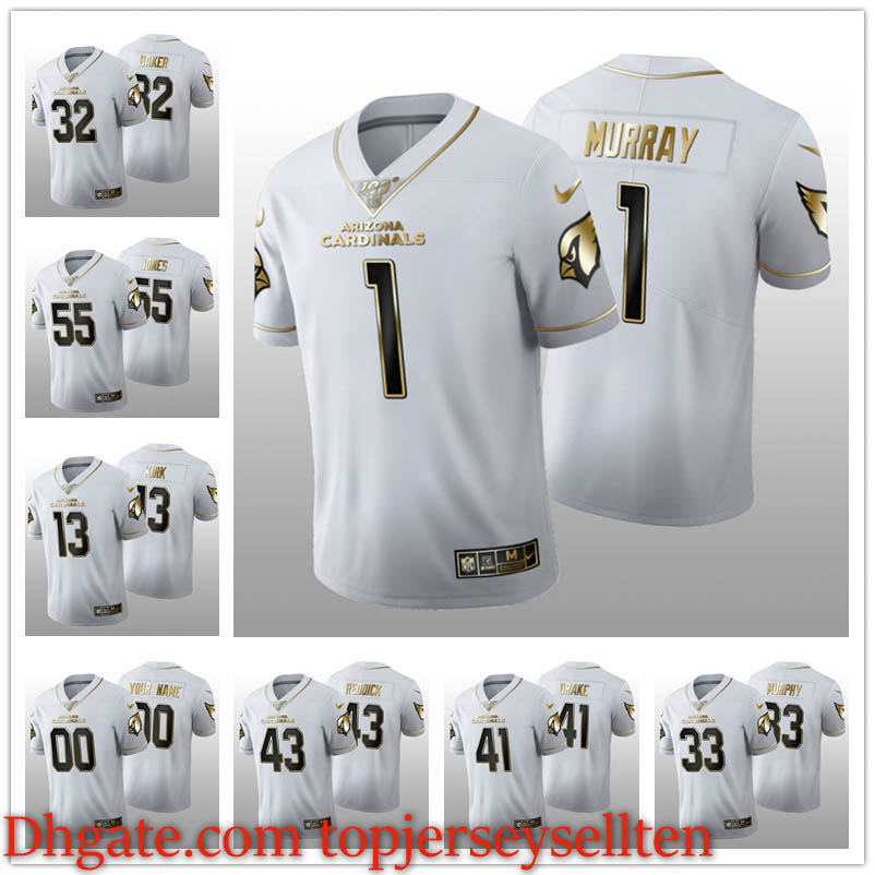 Arizona Cardinals MEN WOMEN YOUTH Kyler Murray isaiah simmons Larry Fitzgerald White Golden Edition 100th Season Jersey Football, Black;red
Arizona Cardinals MEN WOMEN YOUTH Kyler Murray isaiah simmons Larry Fitzgerald White Golden Edition 100th Season Jersey Football, Black;red