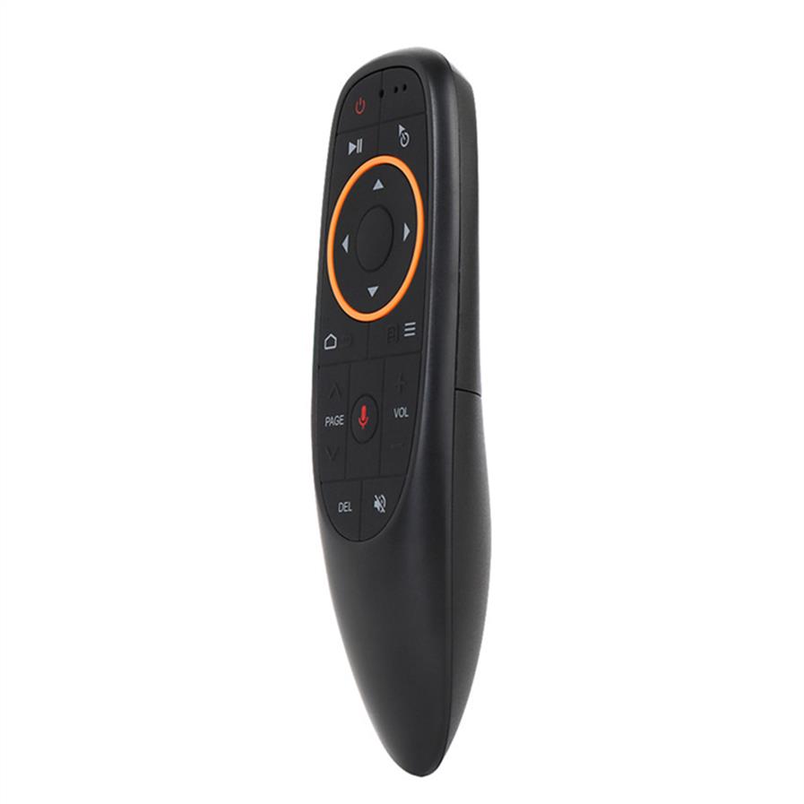 G10G10S Voice Remote Control Air Mouse with USB 24GHz Wireless 6 Axis Gyroscope Microphone IR Remote Controls For Android tv Box