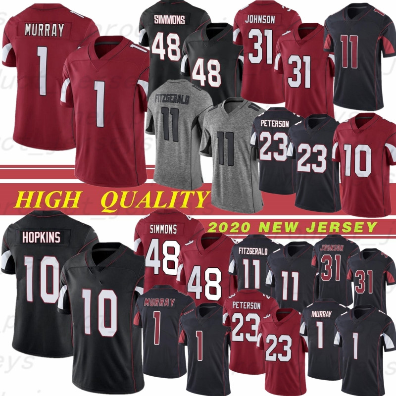 10 DeAndre Hopkins 48 Simmons Kyler 1 Murray Men Football Jerseys 11 Larry Fitzgerald 31 David 23 Peterson Stitched ArizonaCardinalsjersey shirts, Hongque
10 DeAndre Hopkins 48 Simmons Kyler 1 Murray Men Football Jerseys 11 Larry Fitzgerald 31 David 23 Peterson Stitched ArizonaCardinalsjersey shirts, Hongque