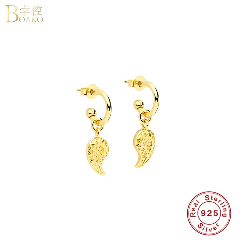 Boako S925 Sterling Silver Wing Stud Earrings For Women Exquisite Charming Earring Female Jewelry Valentine's Day Gifts brincos
Boako S925 Sterling Silver Wing Stud Earrings For Women Exquisite Charming Earring Female Jewelry Valentine's Day Gifts brincos