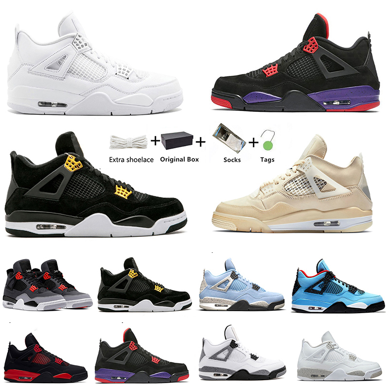 2022 new jumpman 4s Basketball Shoes Wild Things White Oreo Veterans University Blue Toro Bravo Thunder Taupe Tattoo men women trainers sports shoe With box, Item#21
2022 new jumpman 4s Basketball Shoes Wild Things White Oreo Veterans University Blue Toro Bravo Thunder Taupe Tattoo men women trainers sports shoe With box, Item#21