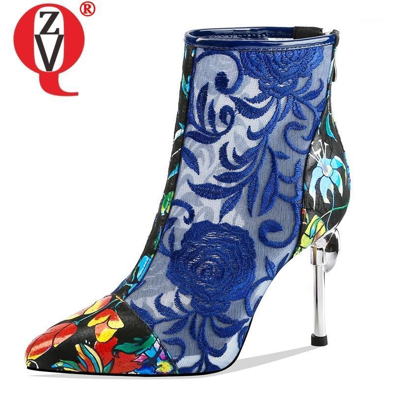 ZVQ spring new fashion sexy women boots outside super high heels pointed toe zip print kid suede party women shoes drop shipping1, Black
ZVQ spring new fashion sexy women boots outside super high heels pointed toe zip print kid suede party women shoes drop shipping1, Black