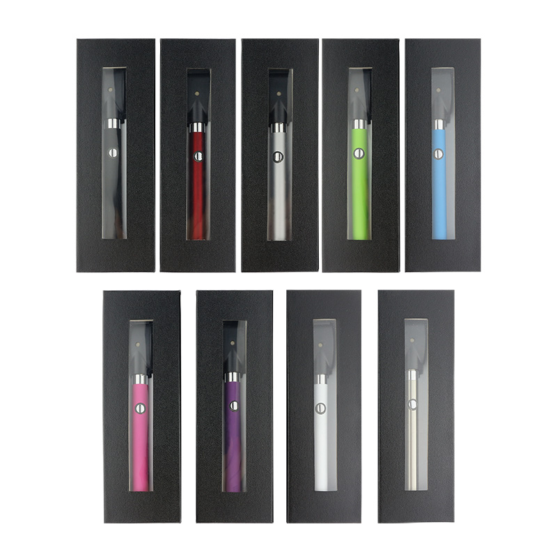 High quality slim 510 battery preheating 350mah vape pen vaporizer pen adjustable voltage with box package
High quality slim 510 battery preheating 350mah vape pen vaporizer pen adjustable voltage with box package