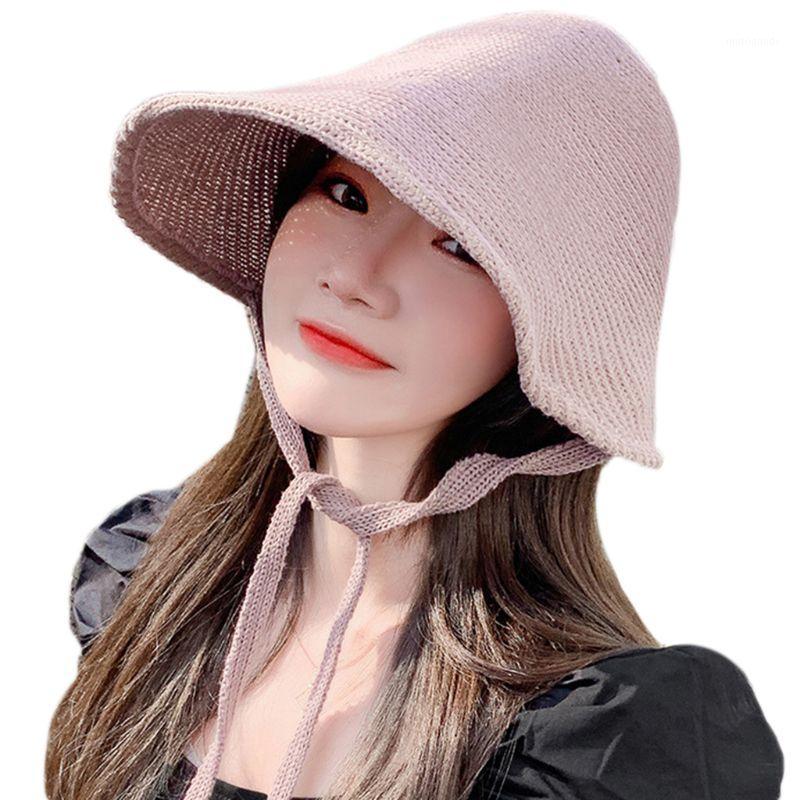 Womens Witch Knitted Bonnet Sun Hat Wide Brim Ribbon Chin Strap Fisherman Cap 63HC1, Gray
Womens Witch Knitted Bonnet Sun Hat Wide Brim Ribbon Chin Strap Fisherman Cap 63HC1, Gray