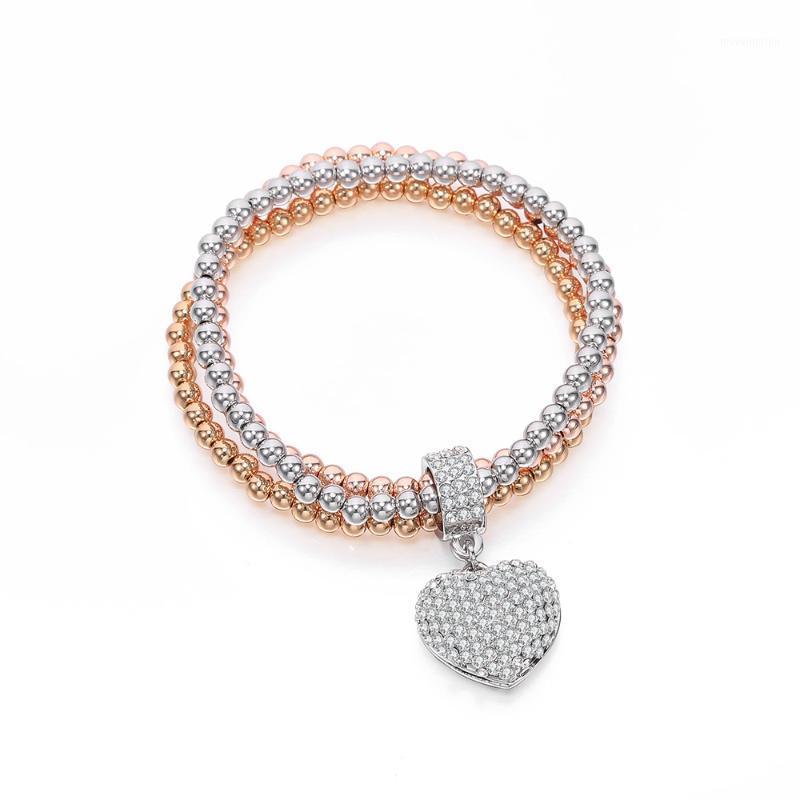 Adjustable Luxury Crystal Heart Charm Beaded Bracelets For Woman Gold Silvery Multi Chains Bracelet 2020 New Fashion Jewelry1
Adjustable Luxury Crystal Heart Charm Beaded Bracelets For Woman Gold Silvery Multi Chains Bracelet 2020 New Fashion Jewelry1
