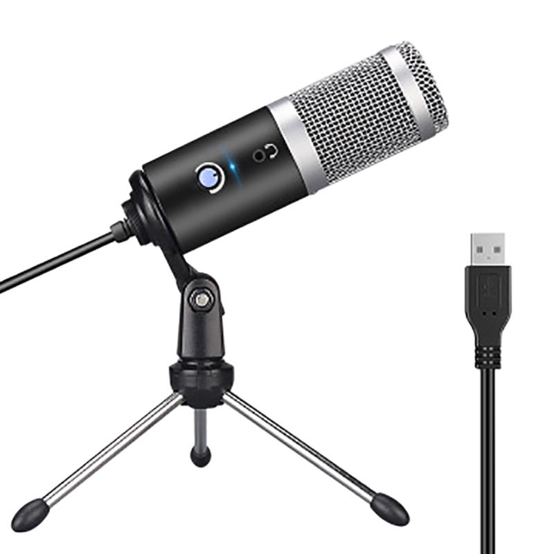 AK-5 Capacitive Microphone USB Computer Microphone Cardioid Pointing Smart Noise Reduction
AK-5 Capacitive Microphone USB Computer Microphone Cardioid Pointing Smart Noise Reduction