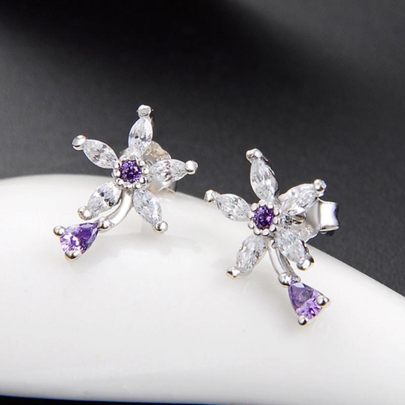 Sweet Flowers Pave Stud Earrings, Style Fashion Autumn Jewerly For Women,2021 Gift In 925 Sterling Silver,Super Deals
Sweet Flowers Pave Stud Earrings, Style Fashion Autumn Jewerly For Women,2021 Gift In 925 Sterling Silver,Super Deals