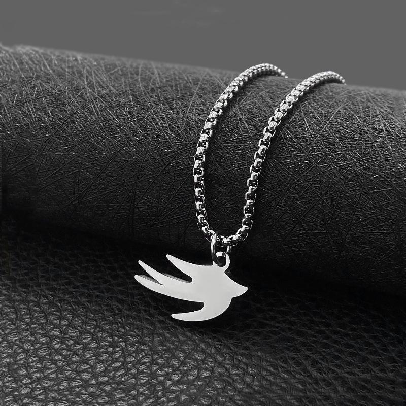 Fashion titanium steel necklace trend personality hiphop street titanium steel pendant jewelry hot sale
Fashion titanium steel necklace trend personality hiphop street titanium steel pendant jewelry hot sale