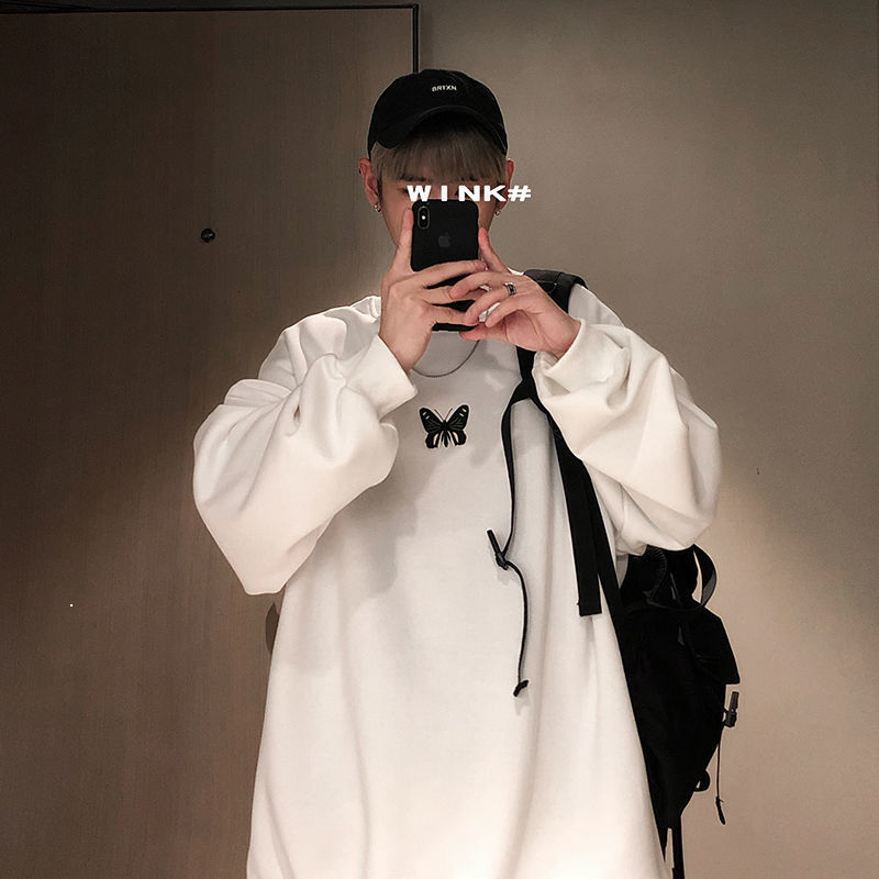 Male 2021 New Autumn Harbor Style Loose Around the Neck Pullover High Tide Student Simple White Background Hoodies Free NRCZ
Male 2021 New Autumn Harbor Style Loose Around the Neck Pullover High Tide Student Simple White Background Hoodies Free NRCZ
