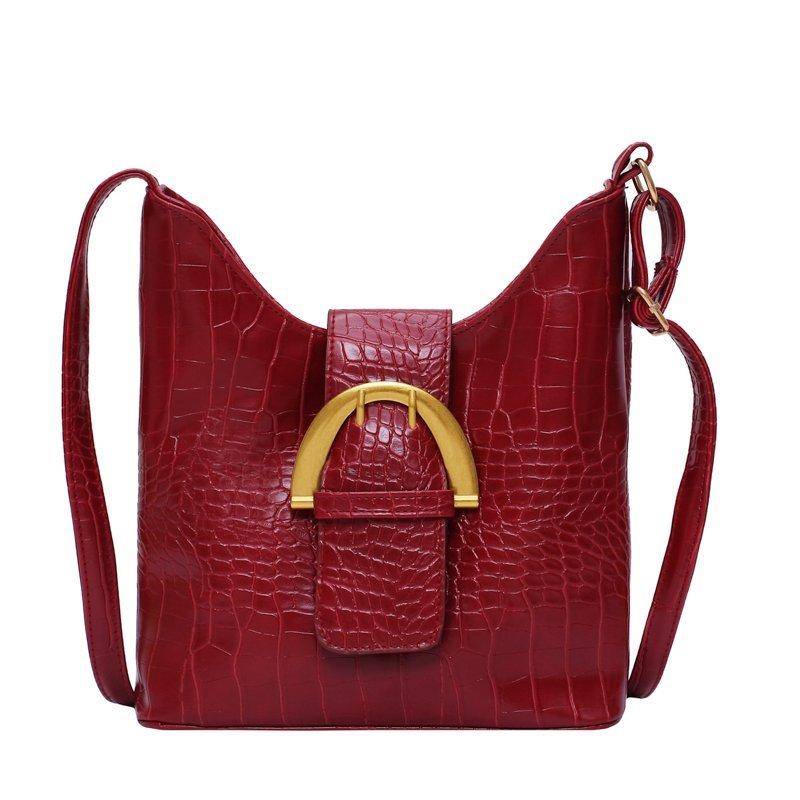 Retro Leather Bucket Bag 2021 new Trend Shoulder Bag Winter Crossbody Large Capacity Messenger Handbag Brands Lady Purse, Black
Retro Leather Bucket Bag 2021 new Trend Shoulder Bag Winter Crossbody Large Capacity Messenger Handbag Brands Lady Purse, Black