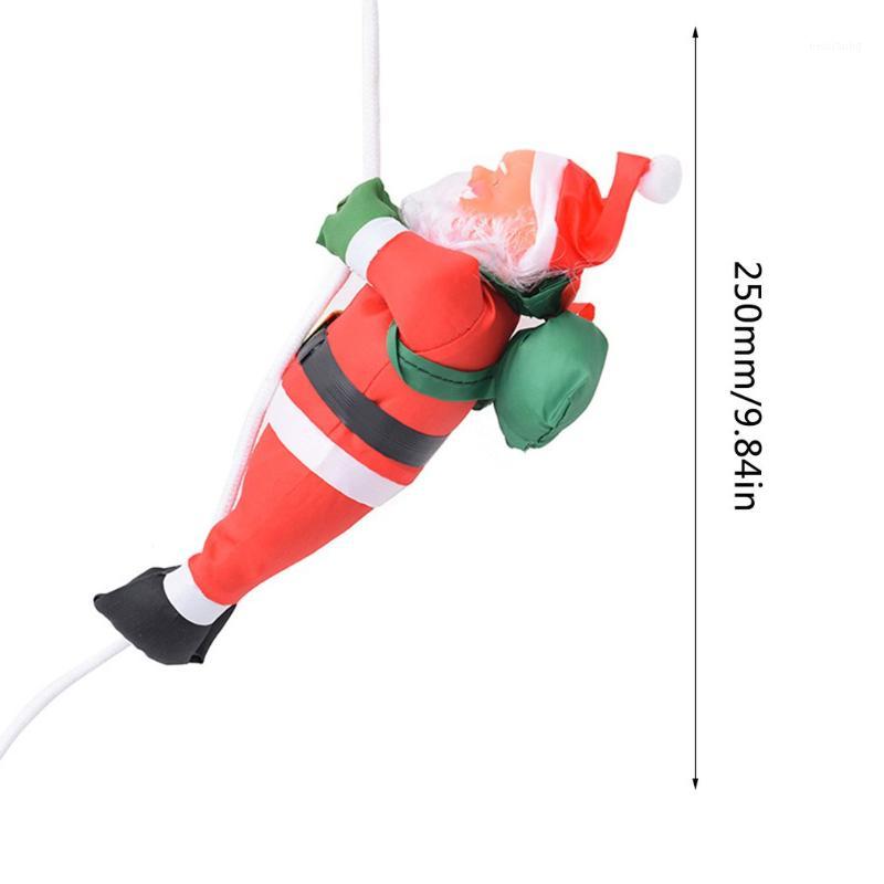 Christmas Hanger Decoration Climbing Rope Santa Christmas Decorations Tree Wall Window Ornaments Doll 25cm1
Christmas Hanger Decoration Climbing Rope Santa Christmas Decorations Tree Wall Window Ornaments Doll 25cm1