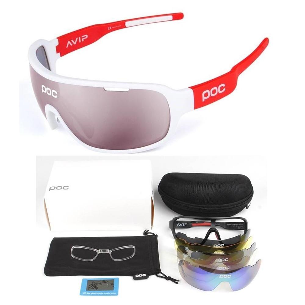 Top Cycling New Poc 5 De Quality Glasses Outdoor Sport Sunglasses Men Eyewear Bike Bicycle Lens Women Lentes Cycle Sol Para Mountain Gnrkm, White;black
Top Cycling New Poc 5 De Quality Glasses Outdoor Sport Sunglasses Men Eyewear Bike Bicycle Lens Women Lentes Cycle Sol Para Mountain Gnrkm, White;black