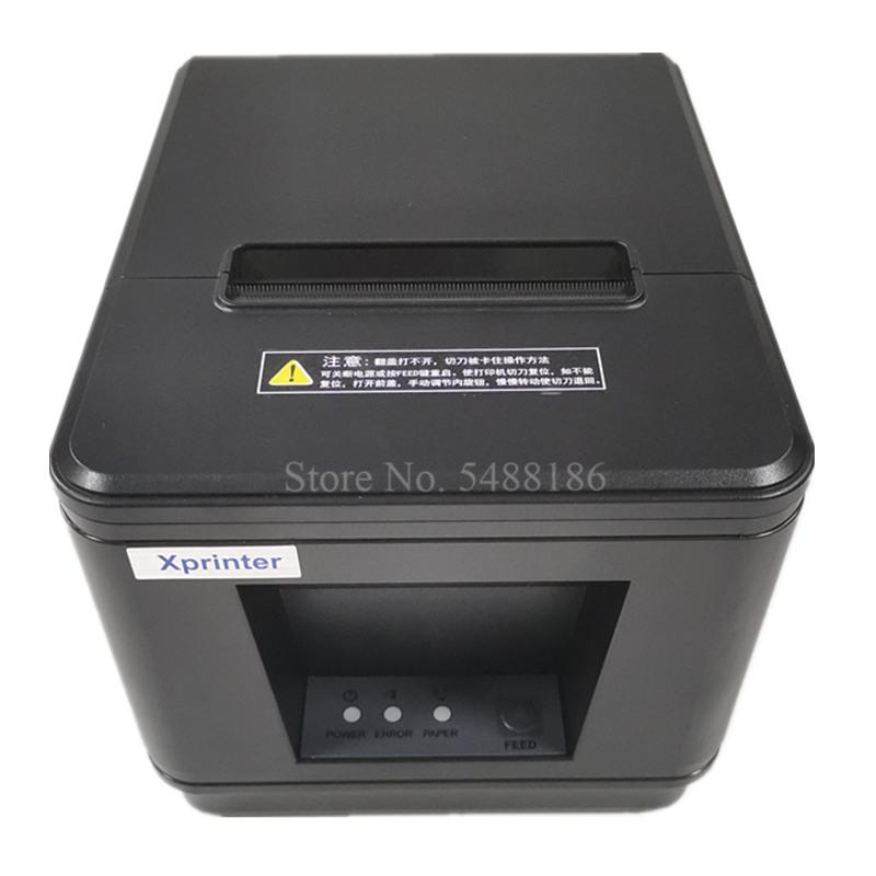 3" Bill Printer 80mm Thermal Ticket Receipt Printer with USB Port & Auto Cutter Terminal 160mm/s
3" Bill Printer 80mm Thermal Ticket Receipt Printer with USB Port & Auto Cutter Terminal 160mm/s