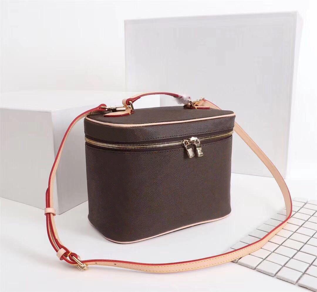 2021 new high quality made in real leather clutch purse handbag bag woman shoulder bag Cosmetic