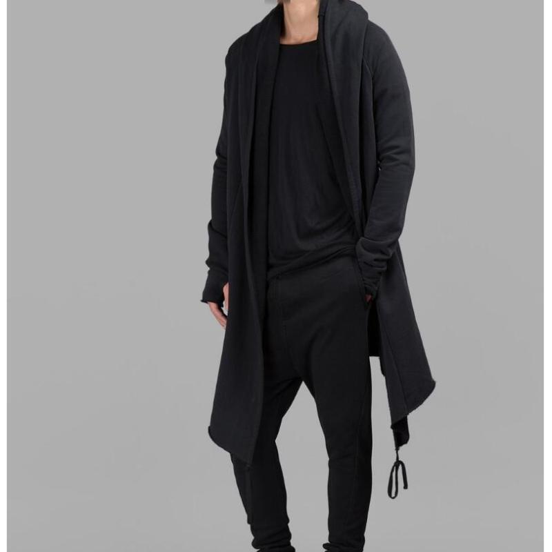 4xl Personality Korean Version Of Autumn And Winter Tide Hoodies Men Long Section Cardigan Sweatshirts Coat Cloak With Gloves, Black
4xl Personality Korean Version Of Autumn And Winter Tide Hoodies Men Long Section Cardigan Sweatshirts Coat Cloak With Gloves, Black