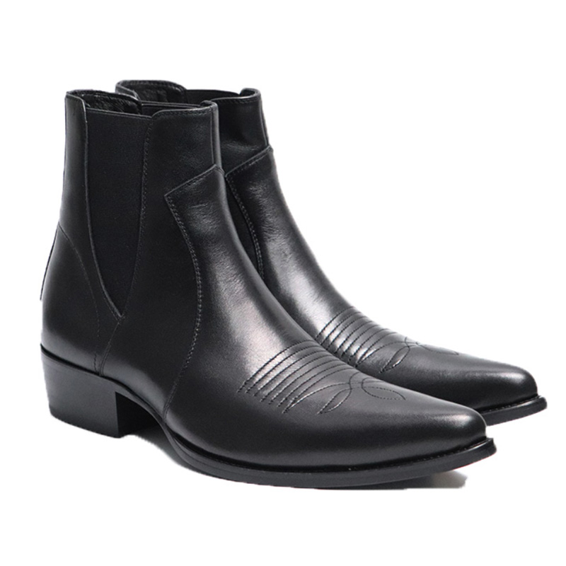 New list high top fashion BOOT personality casual men's pointed short ankle boots genuine leather handmade Martin boots
New list high top fashion BOOT personality casual men's pointed short ankle boots genuine leather handmade Martin boots