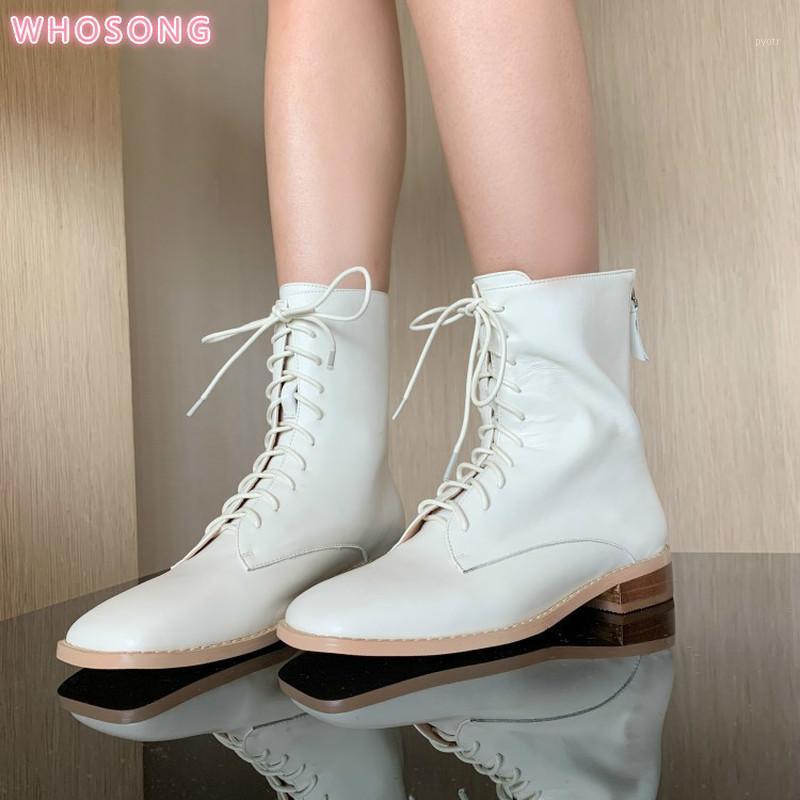 2020 new Ankle Boots Women Calfskin Genuine Leather Round Toe Lace-Up Back Zipper Winter Lady Fashion Shoes Handmade 022021, Black single
2020 new Ankle Boots Women Calfskin Genuine Leather Round Toe Lace-Up Back Zipper Winter Lady Fashion Shoes Handmade 022021, Black single