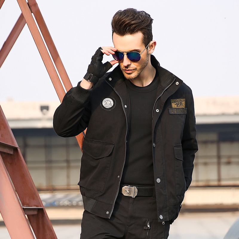 2021 New Bomber Manly Pilot of the Military Jacket Zip Per Neck Euzip Air Force Black Clothes Spring Green Gn1g
2021 New Bomber Manly Pilot of the Military Jacket Zip Per Neck Euzip Air Force Black Clothes Spring Green Gn1g