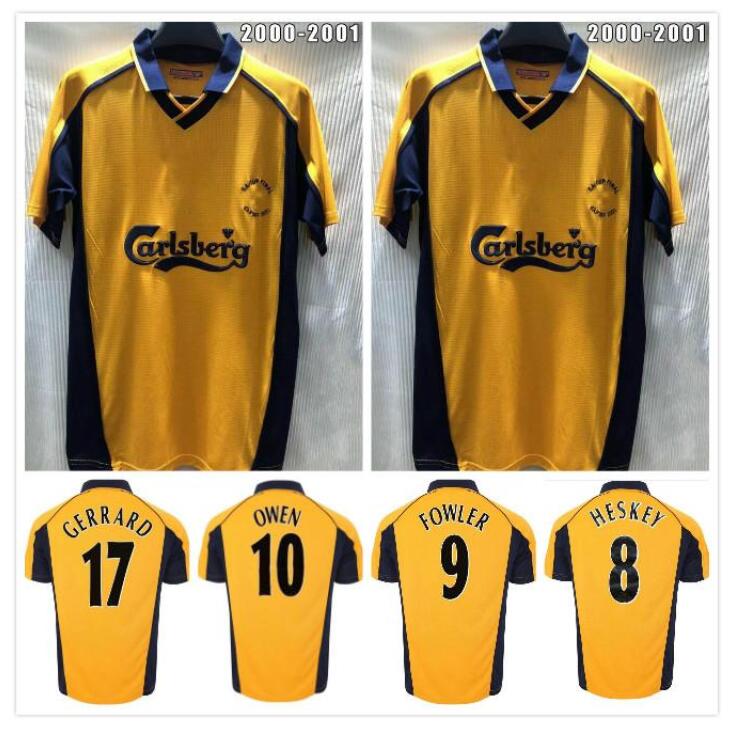 Retro soccer jerseys Gerrard Alonso OWEN Cisse Garcia Finnan Carragher FINAL ISTANBUL 00 01 champion football shirt, Wine red
Retro soccer jerseys Gerrard Alonso OWEN Cisse Garcia Finnan Carragher FINAL ISTANBUL 00 01 champion football shirt, Wine red