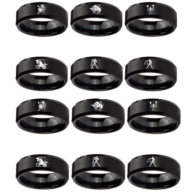 12 Zodiac Stainless Steel Ring Witchcraft 12 Star Witch Wicca Ring Leo Horoscope Constellation Jewelry Christmas Gifts For Women
12 Zodiac Stainless Steel Ring Witchcraft 12 Star Witch Wicca Ring Leo Horoscope Constellation Jewelry Christmas Gifts For Women