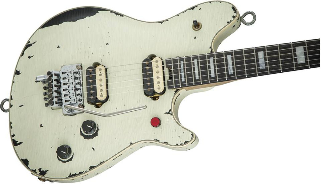 Aged Eddie Van Halen Wolf gang Guitar Vintage White Relic Electric Guitar Red switch Tremolo
Aged Eddie Van Halen Wolf gang Guitar Vintage White Relic Electric Guitar Red switch Tremolo