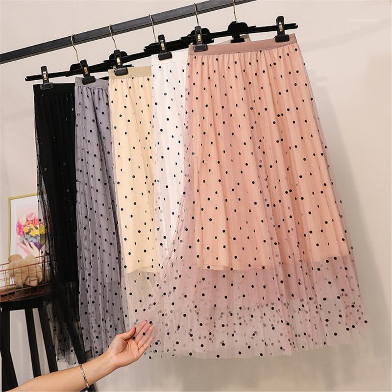 KLV 2019 summer Elegant Female long Skirts Women's High Waist Pleated Skirt Polka Dot Cute Tulle Skirt Party Femme Drop 3.291
KLV 2019 summer Elegant Female long Skirts Women's High Waist Pleated Skirt Polka Dot Cute Tulle Skirt Party Femme Drop 3.291