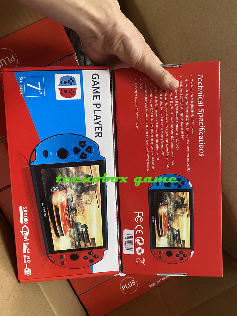 2020 Video Game Console Player X12 Plus Portable Handheld Game Console PSP Retro Dual Rocker Joystick 7 Inch Screen VS X19 X7 Plus
2020 Video Game Console Player X12 Plus Portable Handheld Game Console PSP Retro Dual Rocker Joystick 7 Inch Screen VS X19 X7 Plus