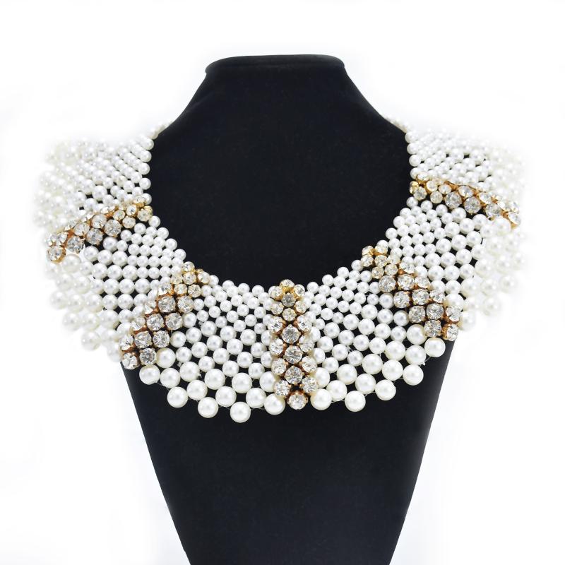 European And American New Sexy Pearl Bib Necklace For Women Resin Pearl Necklace Ladies Party Jewelry Gift
European And American New Sexy Pearl Bib Necklace For Women Resin Pearl Necklace Ladies Party Jewelry Gift
