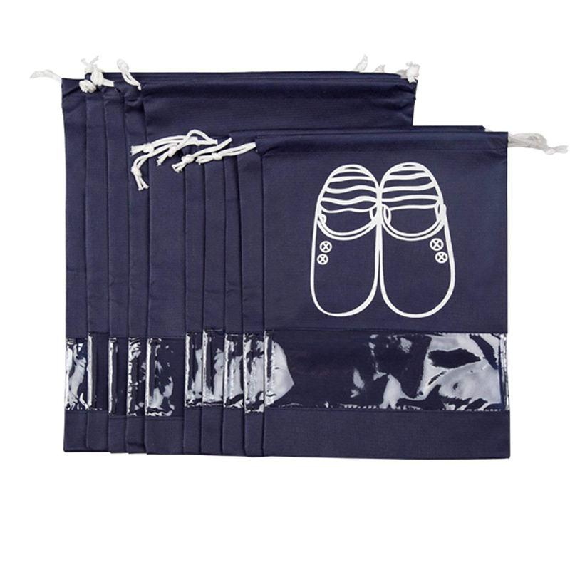 Travel Shoe Bags for Women Men with Clear View Window Drawstring 10 PCS (Navy, Navy blue
Travel Shoe Bags for Women Men with Clear View Window Drawstring 10 PCS (Navy, Navy blue