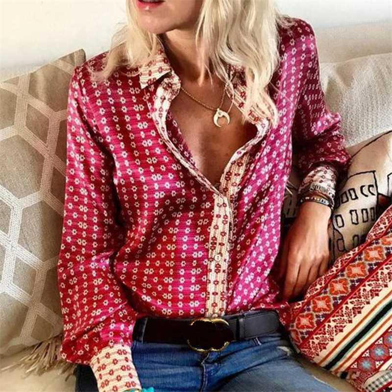 Women Blouse And Tops 2020 Autumn Retro Casual Stripe Print Shirts Casual Turn-Down Collar Long Sleeve Blusas Femininas1
Women Blouse And Tops 2020 Autumn Retro Casual Stripe Print Shirts Casual Turn-Down Collar Long Sleeve Blusas Femininas1