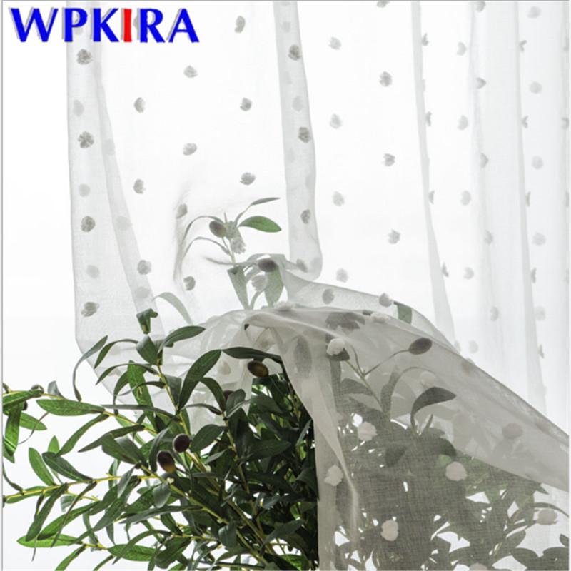 3D White Dot Tulle Curtains For Living Room Voile Sheer Curtains Kids Bedroom Kitchen Drape Window Screen Home Decora W-ZH036#30, White tulle
3D White Dot Tulle Curtains For Living Room Voile Sheer Curtains Kids Bedroom Kitchen Drape Window Screen Home Decora W-ZH036#30, White tulle