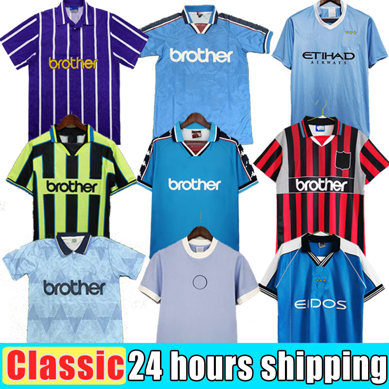 Retro Man Soccer Jerseys 98 99 00 11 12 City 1998 1999 2000 2011 12 1972 93 Gallagher WEAH Tevez Kun Aguero Dzeko Kompany Vintage Manchester Shirts Classic champion, 97-99
Retro Man Soccer Jerseys 98 99 00 11 12 City 1998 1999 2000 2011 12 1972 93 Gallagher WEAH Tevez Kun Aguero Dzeko Kompany Vintage Manchester Shirts Classic champion, 97-99