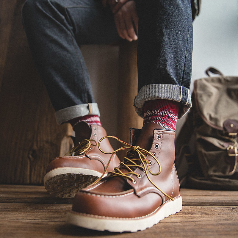 Men's Raw Seedge Denim Jeans - Straight Fit, Unwashed, Japanese Style, 100% Cotton, 15Oz, B2