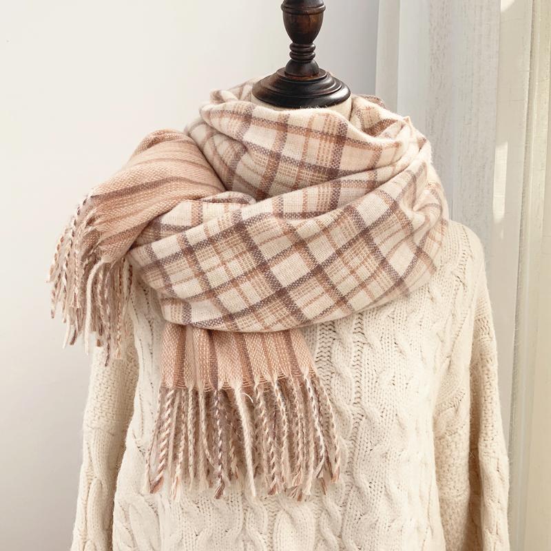 Women Plaid Scarves with Tassels Ladies Girls Warm Winter Scarves Capes Cashmere Shawls Female Woven Rainbow Scarf Blanket Wraps
Women Plaid Scarves with Tassels Ladies Girls Warm Winter Scarves Capes Cashmere Shawls Female Woven Rainbow Scarf Blanket Wraps