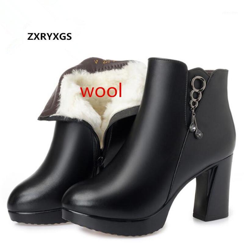 Boots ZXRYXGS Fashion Warm Plush / Wool Snow Women 2021 Rhinestone Cowhide Leather Shoes High-heeled1, Black inisde plush
Boots ZXRYXGS Fashion Warm Plush / Wool Snow Women 2021 Rhinestone Cowhide Leather Shoes High-heeled1, Black inisde plush