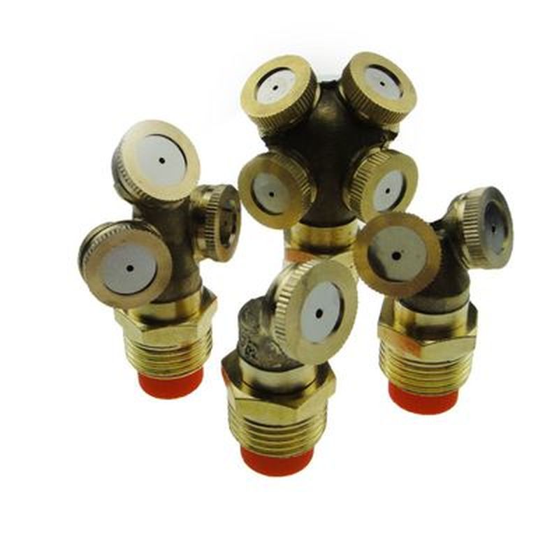 Adjustable Brass Spray With Filter Misting Nozzle Garden Sprinklers Fitting Hose Water Connector 4 Holes Irrigation Fitting
Adjustable Brass Spray With Filter Misting Nozzle Garden Sprinklers Fitting Hose Water Connector 4 Holes Irrigation Fitting