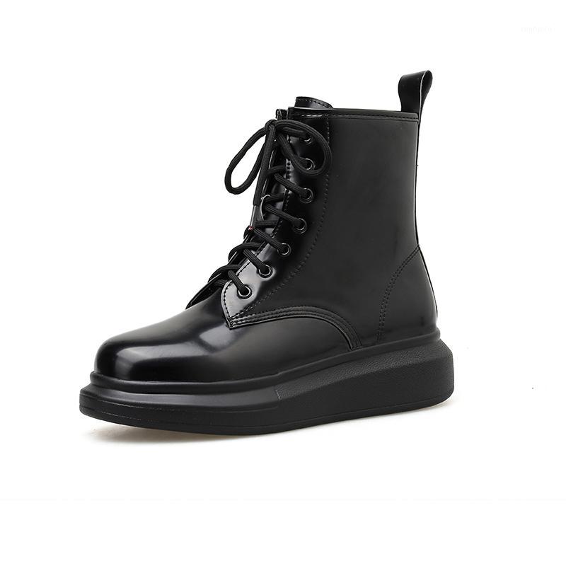 Women's Punk Boots Rubber Ankle Motorcycle Boots Women Fashion Female Booties Woman Shoes Botas Mujer Feminina New Design LJB191, Black
Women's Punk Boots Rubber Ankle Motorcycle Boots Women Fashion Female Booties Woman Shoes Botas Mujer Feminina New Design LJB191, Black