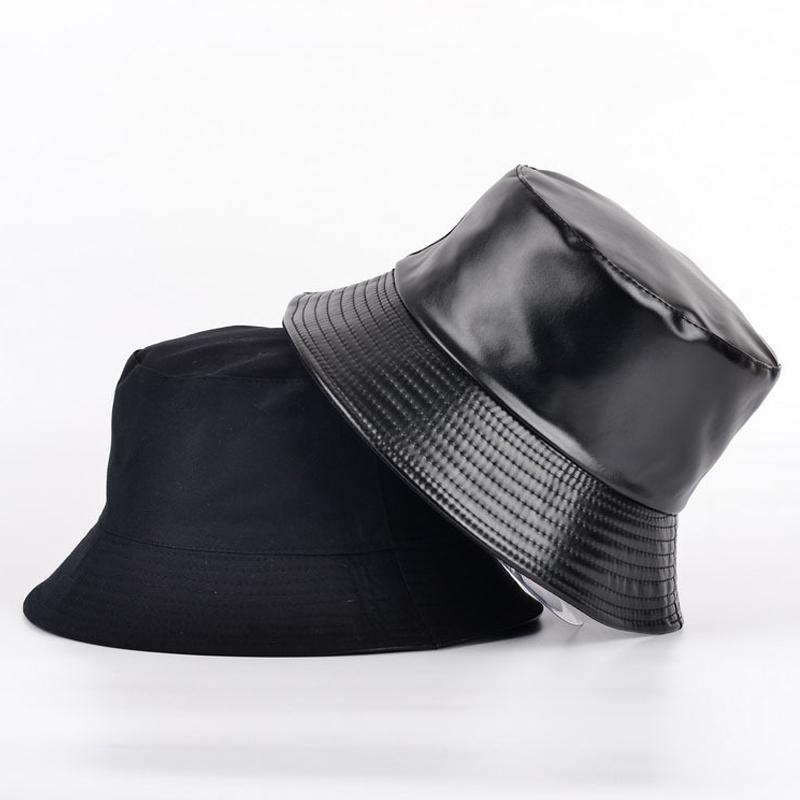 2021 Apring Faux Leather Bucket Hat Double Sided Hat Pu And Cotton Solid Sun Summer Ladies Fashion Panama Fisherman Cap, Cow pattern
2021 Apring Faux Leather Bucket Hat Double Sided Hat Pu And Cotton Solid Sun Summer Ladies Fashion Panama Fisherman Cap, Cow pattern