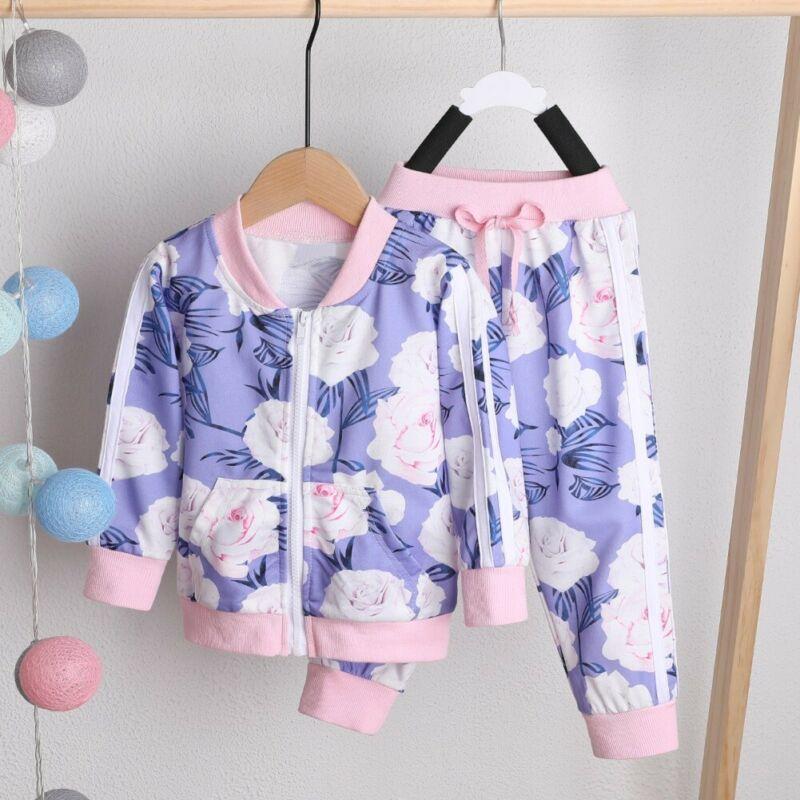 Autumn Toddler Kids Baby Girls Zipper Tops Coat Pants Floral Outfit Set Clothes, White
Autumn Toddler Kids Baby Girls Zipper Tops Coat Pants Floral Outfit Set Clothes, White