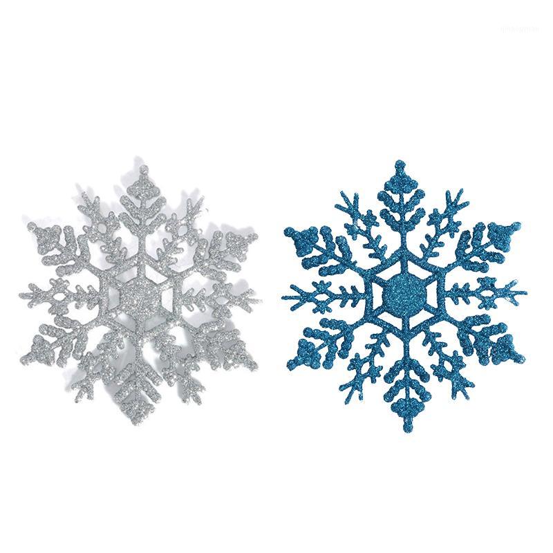 24 Pcs Glitter Snowflake Christmas Ornaments Xmas Tree Hanging Decoration , 12 Pcs Blue & 12 Silver1
24 Pcs Glitter Snowflake Christmas Ornaments Xmas Tree Hanging Decoration , 12 Pcs Blue & 12 Silver1