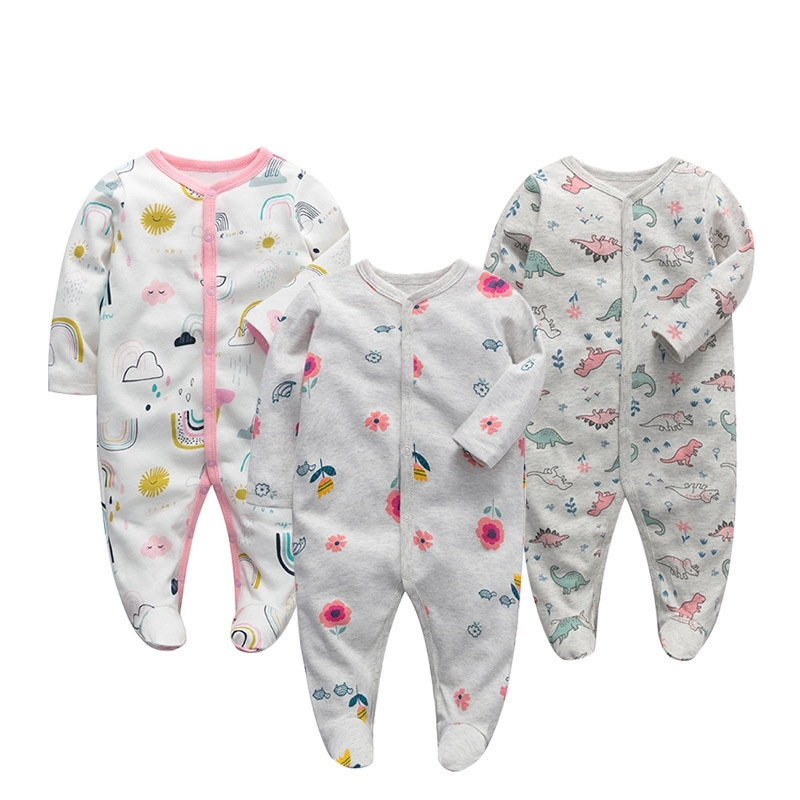 3 Pcs Baby Rompers Long Sleeve 100%Cotton overalls Newborn clothes 3M -12M boys girls jumpsuit&clothing 201028, Green
3 Pcs Baby Rompers Long Sleeve 100%Cotton overalls Newborn clothes 3M -12M boys girls jumpsuit&clothing 201028, Green