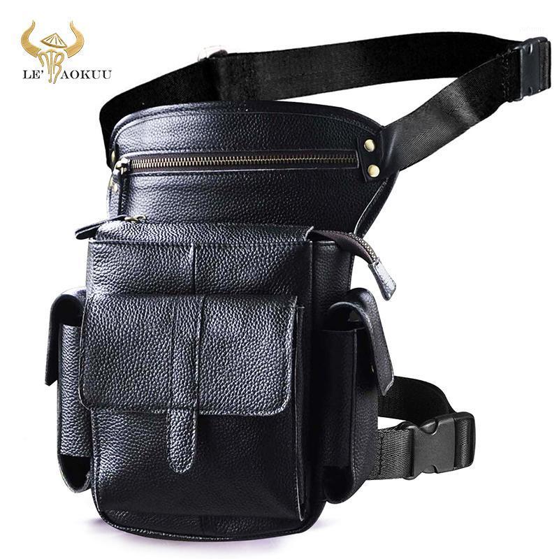 Soft Real Leather Men Design 8" Tablet Satchel Sling Bag Multi-function Fashion Travel Fanny Waist Belt Pack Leg Bag 913-51, Black
Soft Real Leather Men Design 8" Tablet Satchel Sling Bag Multi-function Fashion Travel Fanny Waist Belt Pack Leg Bag 913-51, Black