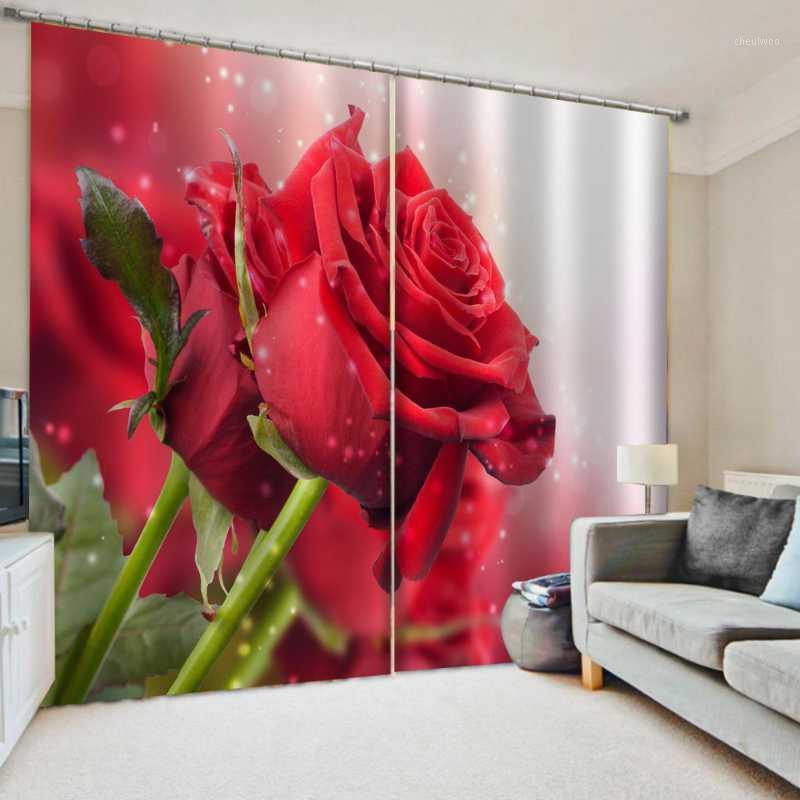 Morden red rose curtains 2 Panel/Set 3D Window Curtains Wolf Printing Drapes for Bedroom 3d1, As pic
Morden red rose curtains 2 Panel/Set 3D Window Curtains Wolf Printing Drapes for Bedroom 3d1, As pic
